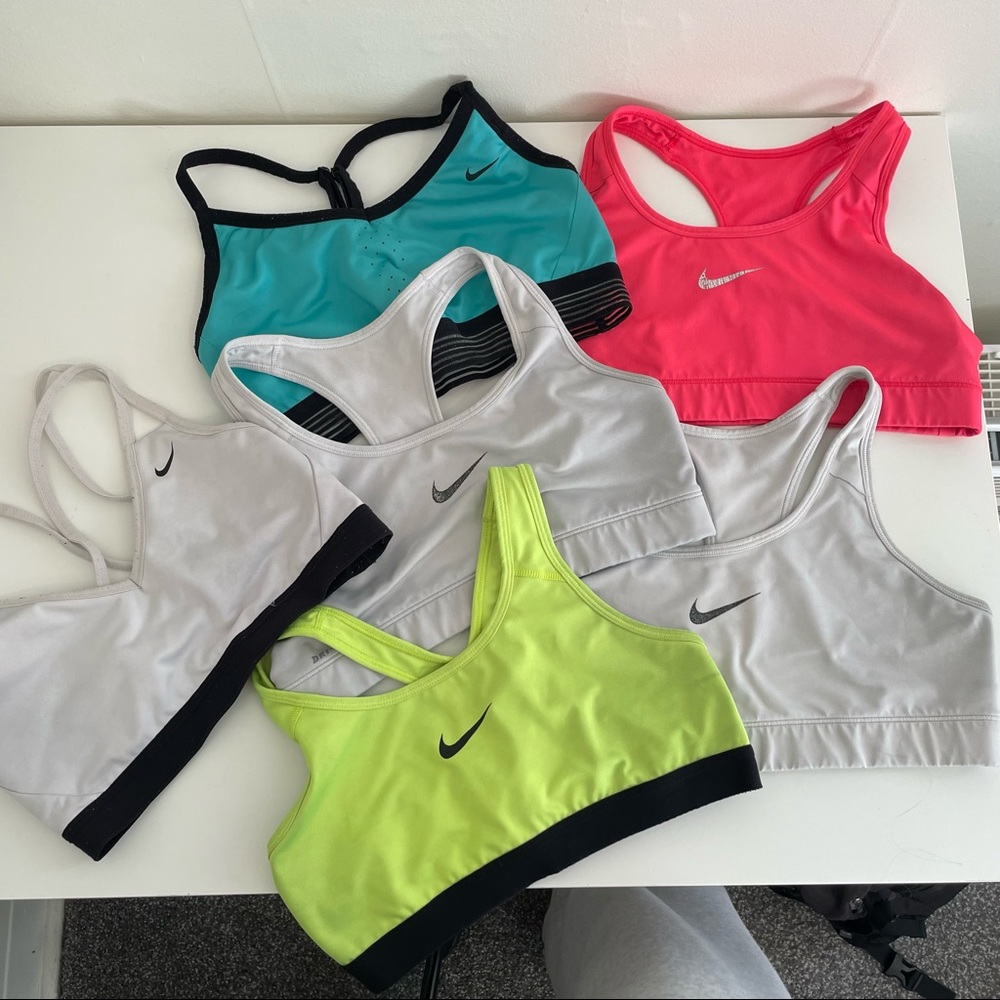 6 Nike Sports Bra Bundle